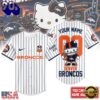Denver Broncos NFL Kitty Game Day Custom Baseball Jersey Shirt , Trending NFL Jersey