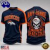 Denver Broncos NFL Till I’m Dead Forever Skull Fan Pride 3D Shirt, NFL Trending Shirt