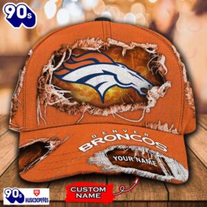 Denver Broncos-Personalized NFL Classic Cap…