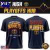 Denver Nuggets Mile High 2026 Playoffs T Shirt, Sport Trend 3D Shirt