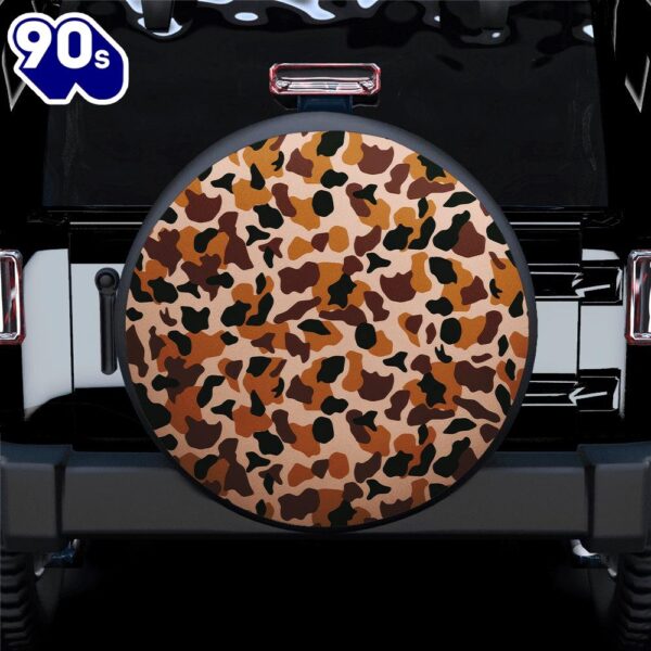 Desert Camouflag Car Spare Tire Covers Gift For Campers