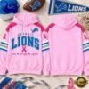 Detroit Lions 2026 NFL Breast Cancer Awareness Game Day Hoodie Shirt, NFL Trending Shirt