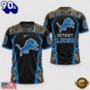 Detroit Lions 2026 NFL Hunting Camo 3D Shirt, NFL Trending Shirt