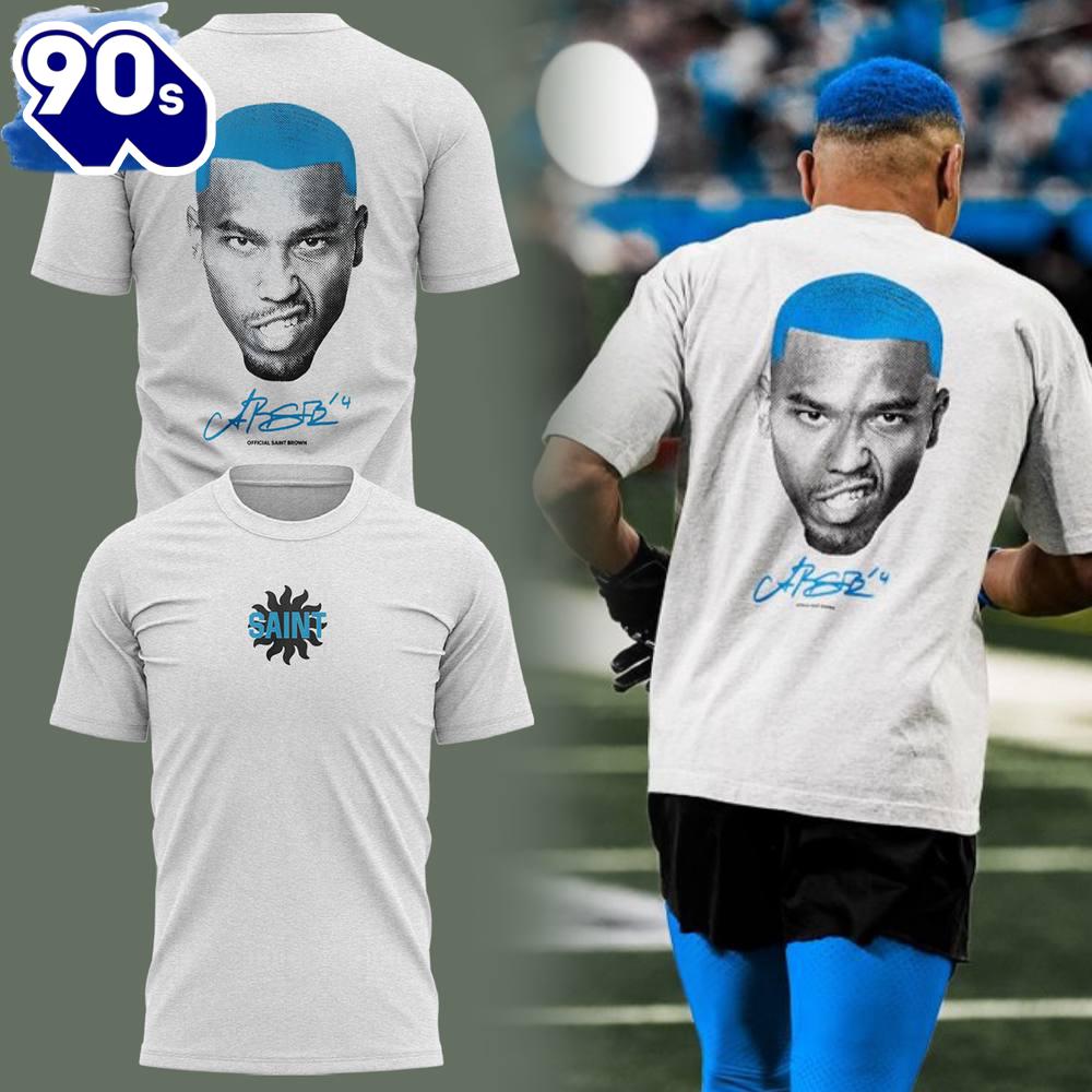 Detroit Lions Amon-Ra St. Brown 3d T-Shirt Detroit Lions Amon-Ra St. Brown 3d T-Shirt