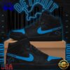 Detroit Lions Dark Mode Back in Black Air Jordan 1 Shoes, Trending Music AJ1