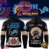 Detroit Lions Native American Heritage Month Custom Name Hoodie, Sport Trend 3D Shirt