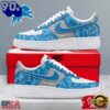 Detroit Lions NFL End Zone Energy Custom Air Force 1 Shoes Sneaker, Trending NFL AF1