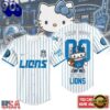 Detroit Lions NFL Kitty Game Day Custom Baseball Jersey Shirt , Trending NFL Jersey