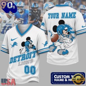Detroit Lions NFL Mickey Quarterback&hellip;
