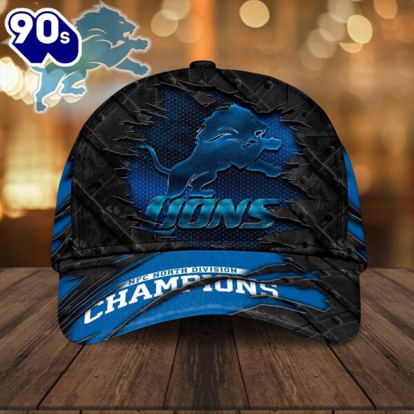 Detroit Lions NFL Pattern Team Sport Classic Caps
