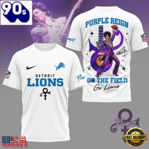 Detroit Lions NFL Prince Purple&hellip;
