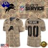 Detroit Lions NFL Salute To Service 2026 Custom Name & Number New Football Jersey, Viral Football Jersey