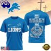 Detroit Lions NFL Whole Lot of Football Christian Cross 3D Shirt, NFL Trending Shirt