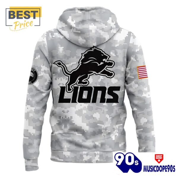 Detroit Lions Nike Camo 2024 Salute to Service Hoodie, Jogger, Cap