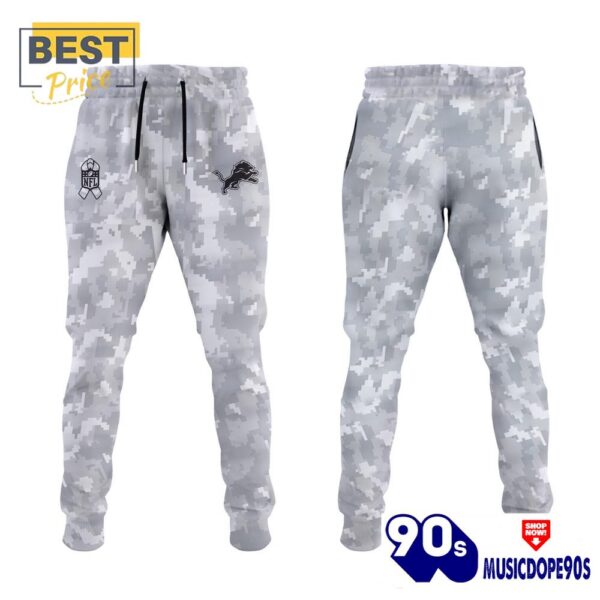 Detroit Lions Nike Camo 2024 Salute to Service Hoodie, Jogger, Cap