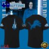 Detroit Lions x Jack White Thanksgiving Halftime Show Black T Shirt, Viral 3D Music Tee