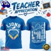 Detroit Lions x Teacher Appreciation 2026 New T Shirt, Sport Trend 3D Shirt