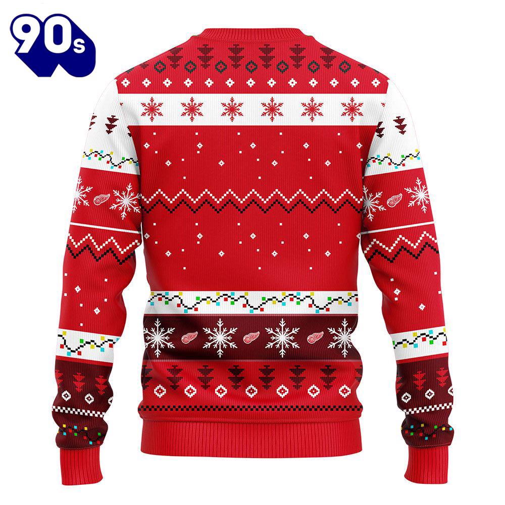 Detroit Red Wings Hohoho Mickey Christmas Ugly Sweater Gift Christmas Detroit Red Wings Hohoho Mickey Christmas Ugly Sweater Gift Christmas