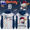 Detroit Tigers Hello Kitty Special Edition Fan Hoodie
