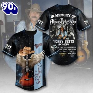Dickey Betts Baseball Jersey