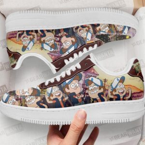 Dipper Pines Gravity Falls Air Sneakers Custom Cartoon Shoes
