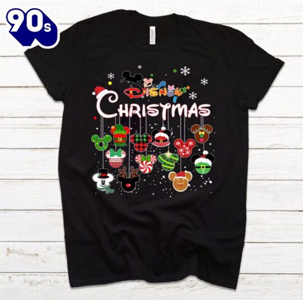 Disney Christmas Shirt, Merry And Bright Shir Gift Xmas