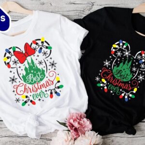 Disney Christmas Shirt Mickey Minnie…