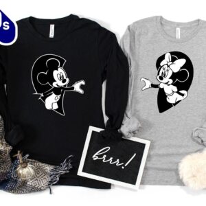 Disney Couple Matching Long Sleeve…
