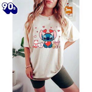 Disney Cute Stitch And Angel…