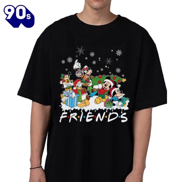 Disney Friends Christmas Sweatshir Gift Xmas