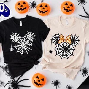 Disney Halloween Couple Shirts Mickey…