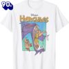 Disney Hercules Hydra Battle Retro Graphic T-Shirt Gift Xmas