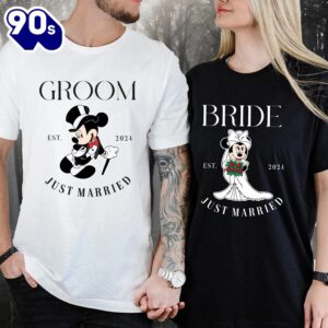 Disney Honeymoon Shirts Just Married…