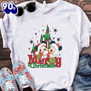Disney Merry Christmas Christmas Shir…