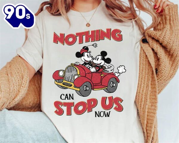 Disney Mickey &Amp Minnie’s Runaway Railway Nothing Can Stop Us Now Shirt Gift Xmas