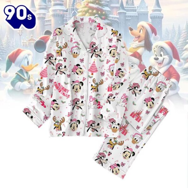Disney Mickey And Friends Christmas Pajamas, Mickey Pluto Shirt