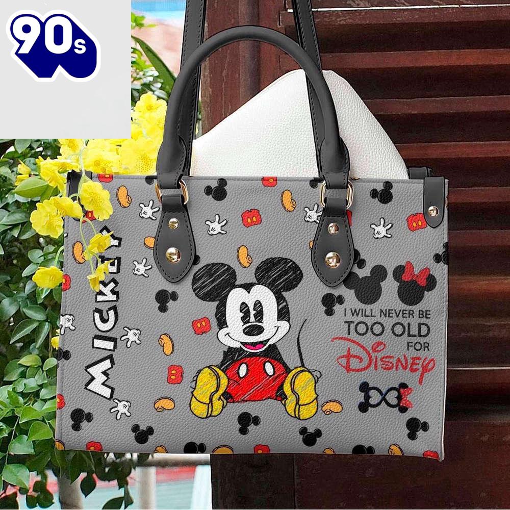 Disney Mickey Mouse For Fan Lady Handbag Disney Mickey Mouse For Fan Lady Handbag