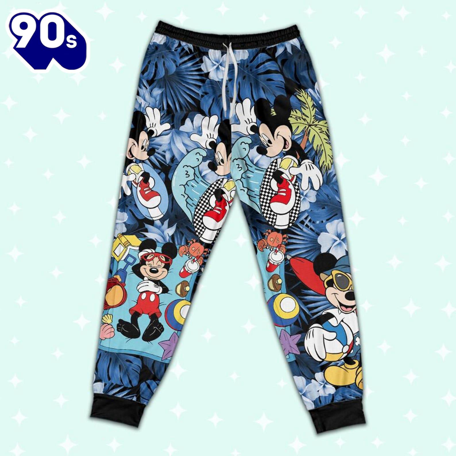 Disney Mickey Mouse Summer Vacation - Family Disneyland Matching Pajamas Set Disney Mickey Mouse Summer Vacation - Family Disneyland Matching Pajamas Set