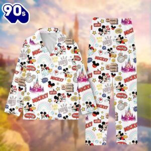 Disney Mickey Pajamas Set, Mickey Mouse Pajamas Pants