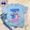 DIsney Stitch and Angel Keeper Of The Gender Shirt Gender Reveal Party Pregnancy Announcement Tee Gift Xmas