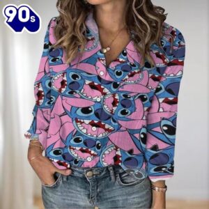 Disney Stitch Blouse Shirt, Lilo…