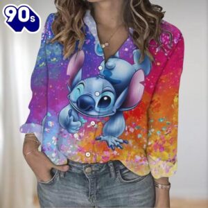 Disney Stitch Blouse Shirt, Lilo…