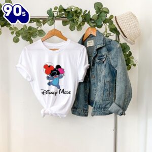 Disney Stitch Mode T-Shirt Matching…