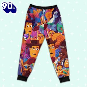 Disney Toy Story Colorful Summer Tropical Pajamas Set - Movie Cartoon Holiday Pajamas 2 Disney Toy Story Colorful Summer Tropical Pajamas Set - Movie Cartoon Holiday Pajamas