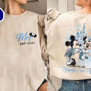 Disneyland Mr and Mrs Shirt…