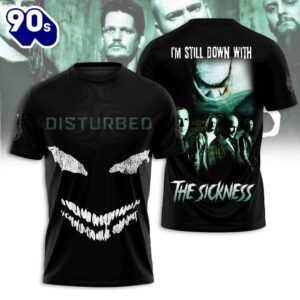 Disturbed 3D Apparel Gift For…