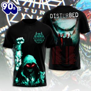 Disturbed 3D Apparel Gift For…