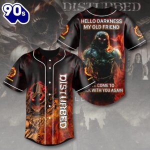 Disturbed Baseball Jersey  Gift For Fans