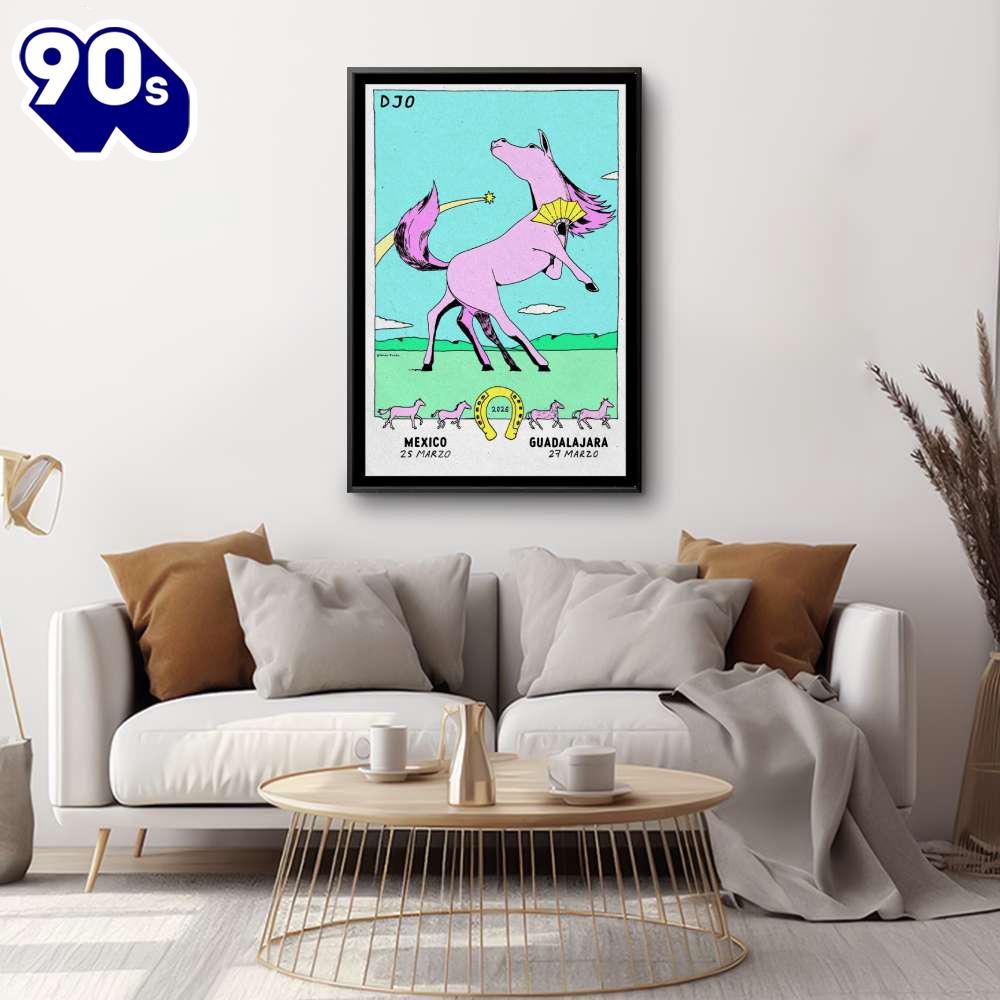 Djo Concert Tour in Guadalajara, Mexico 03.27.2026 Poster Djo Concert Tour in Guadalajara, Mexico 03.27.2026 Poster