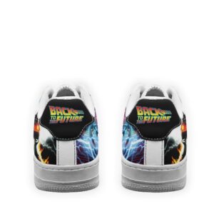 DMC-12 Delorean Back To The Future Custom Air Sneakers